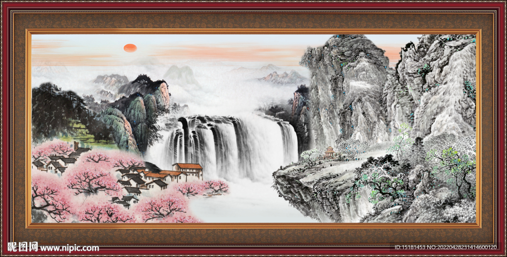 山水画 