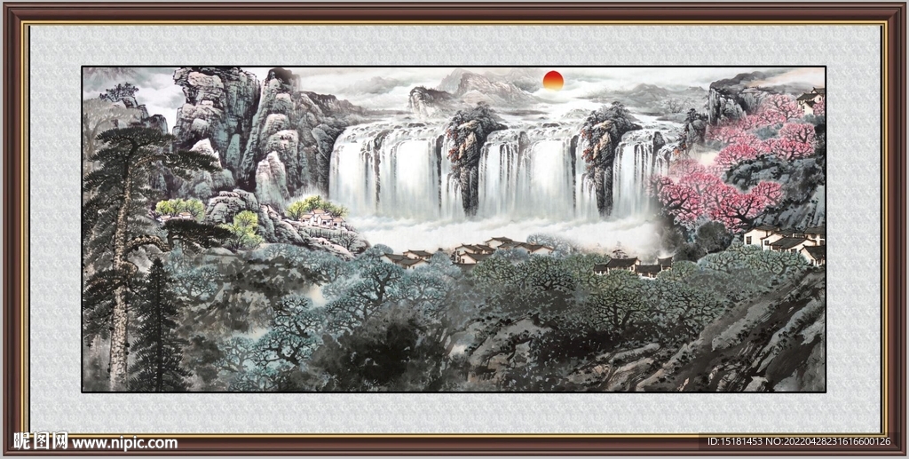 山水画 