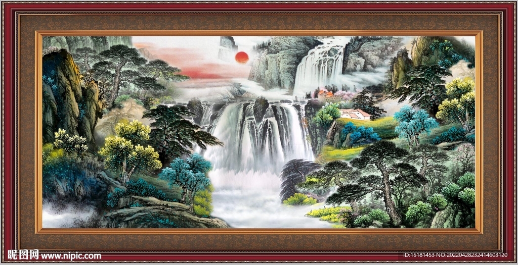 山水画 