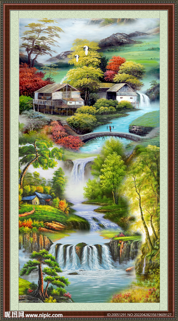 风景油画 