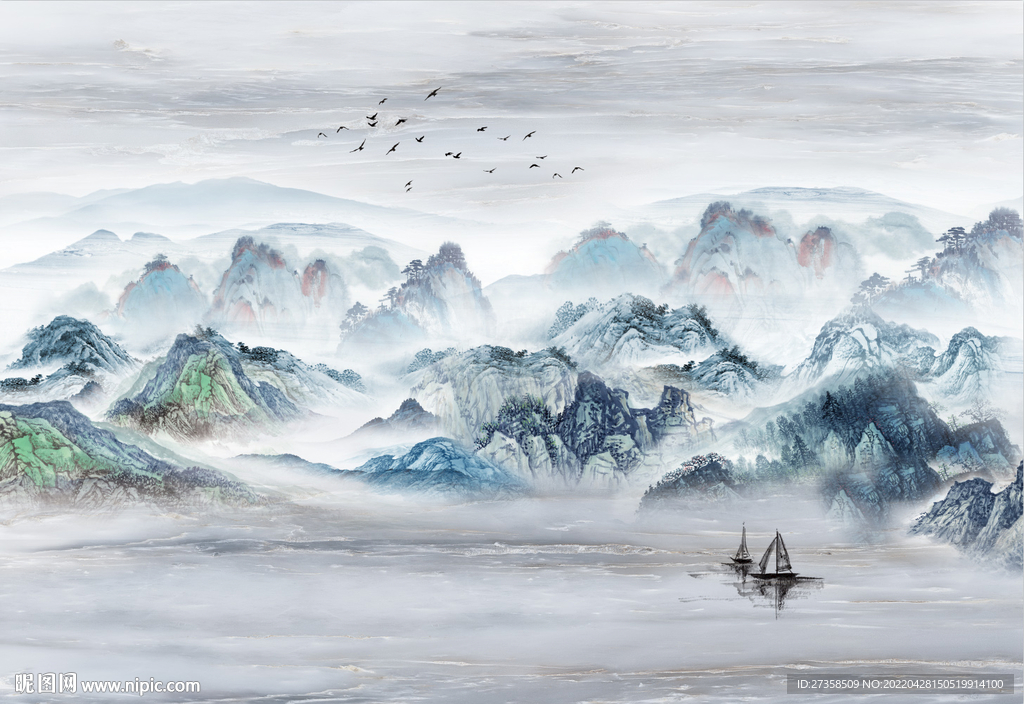 山水 
