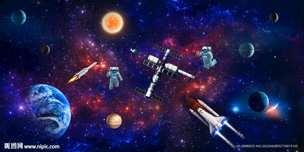 太空探索宇航员