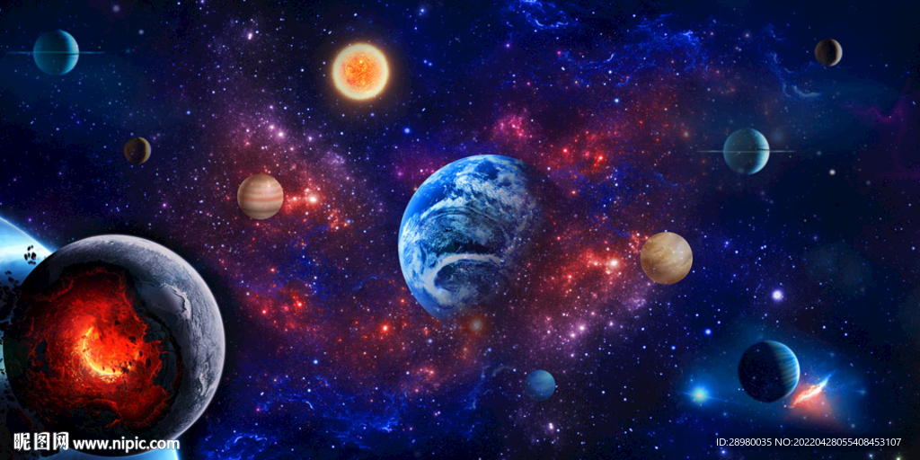 唯美宇宙星球