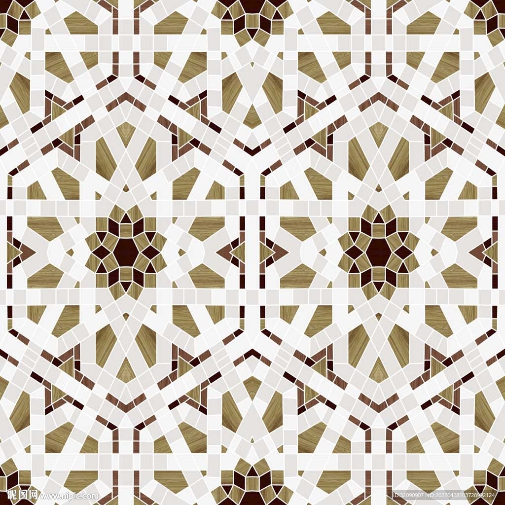 水磨石拼接花纹