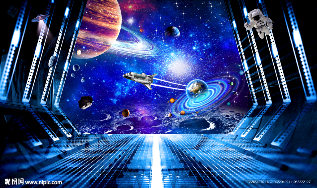 3D画立体画星球大战