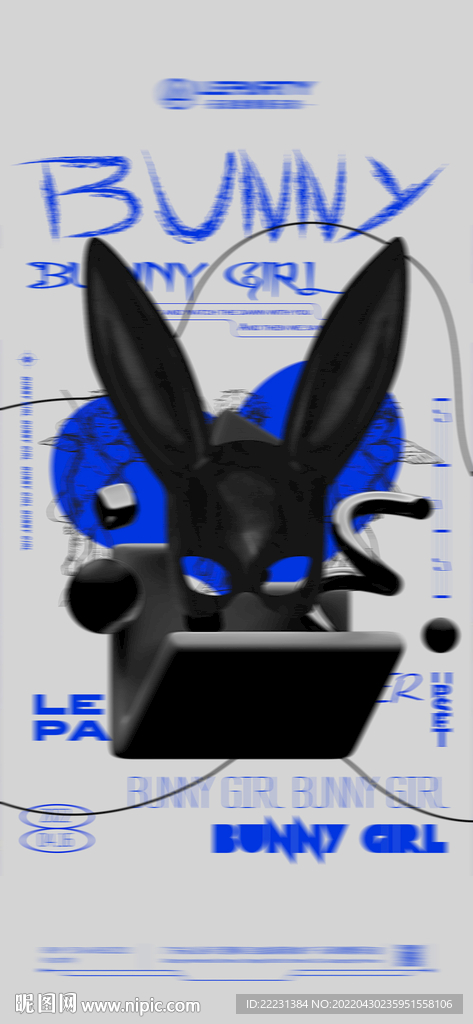 兔女郎海报