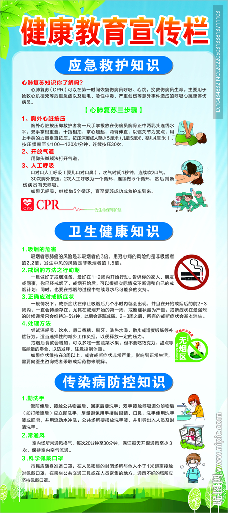 健康教育宣传栏