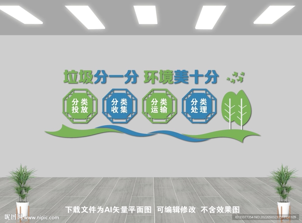 垃圾分类广告