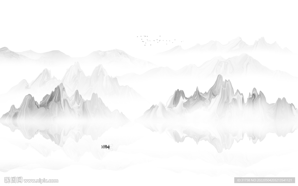 意境山水画