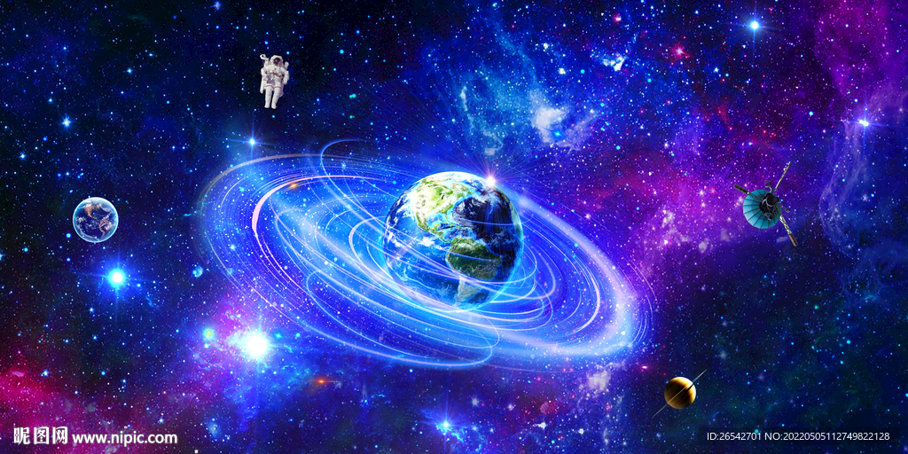 蓝色星空