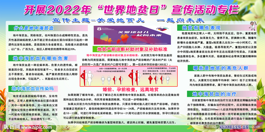 世界地贫日宣传专栏