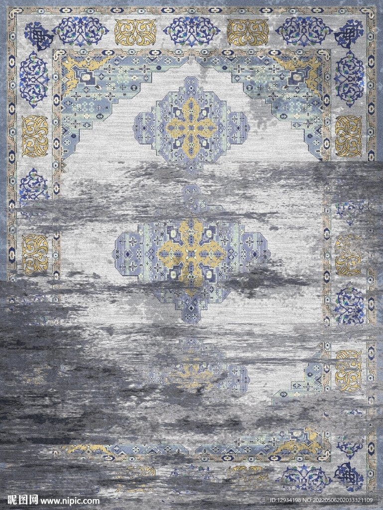 现代欧式地毯图案