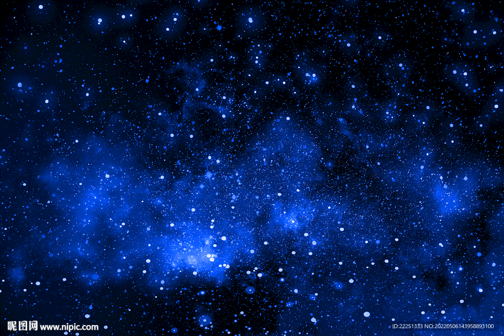 蓝色星空