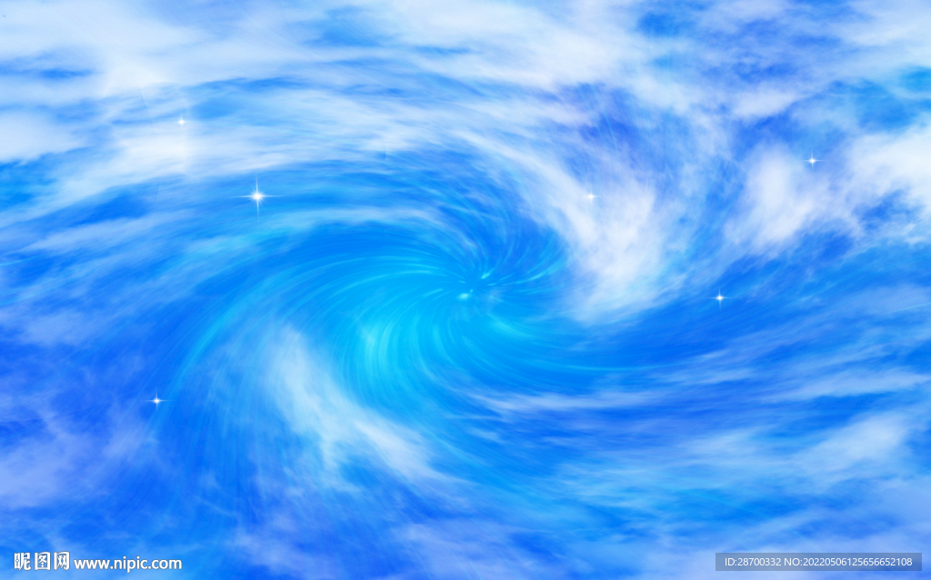 蓝色星空