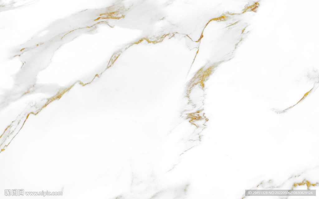 奢华金色鱼肚白画 TIF合层