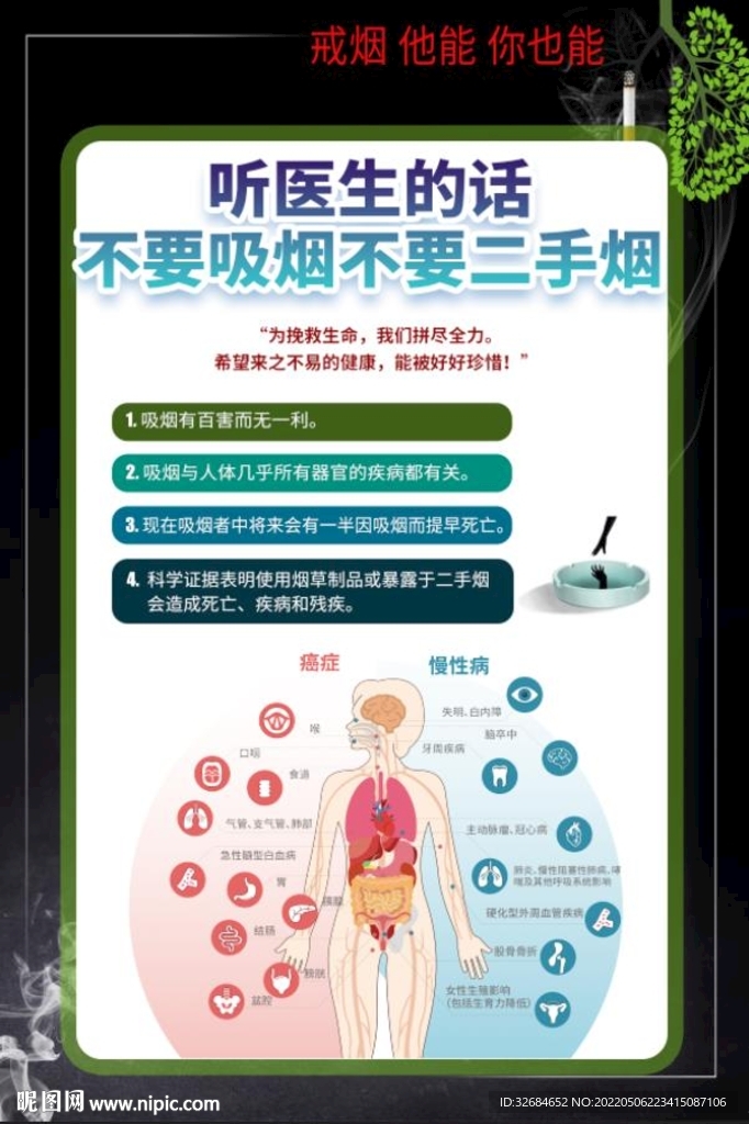 不要吸烟不要二手烟