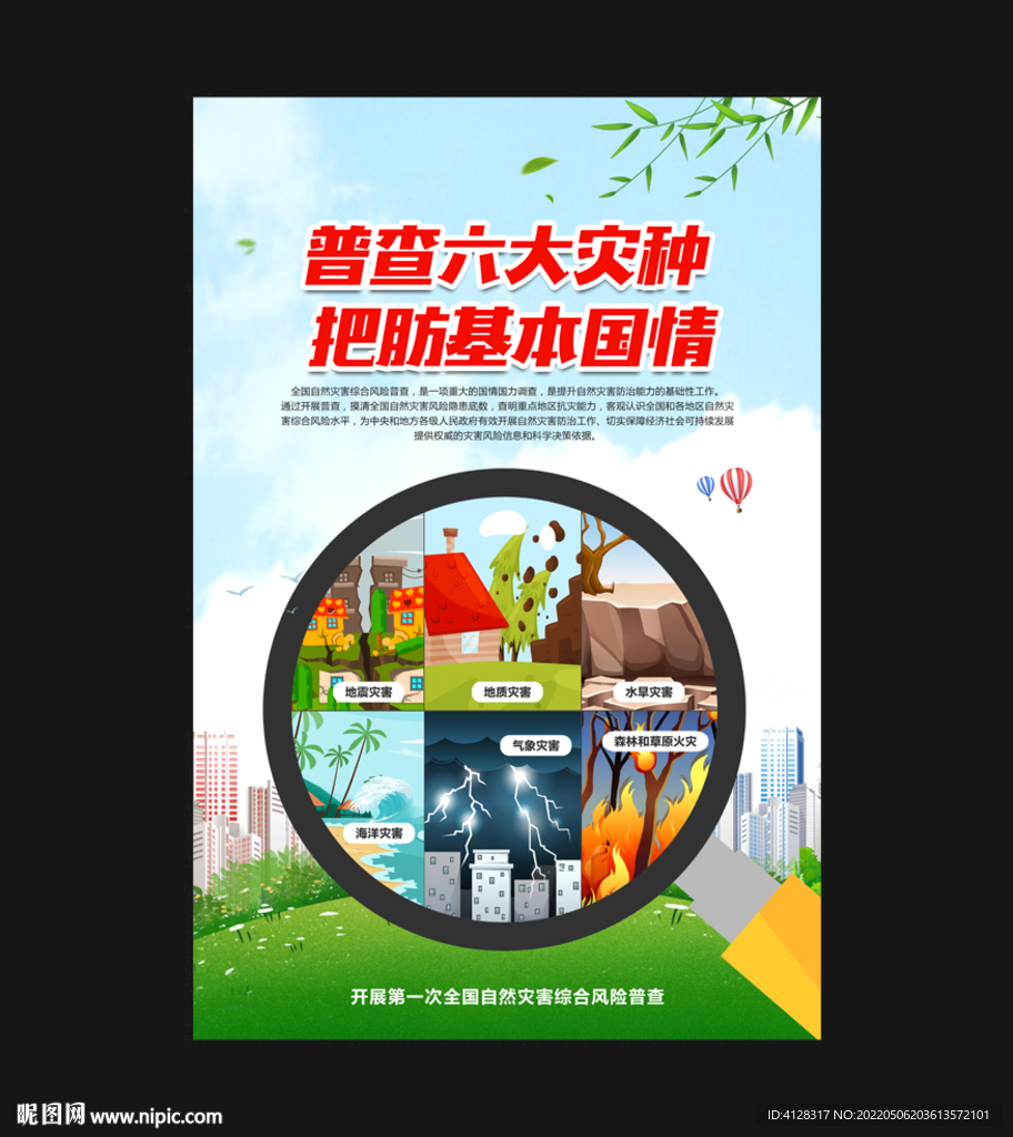 全国自然灾害综合风险普查