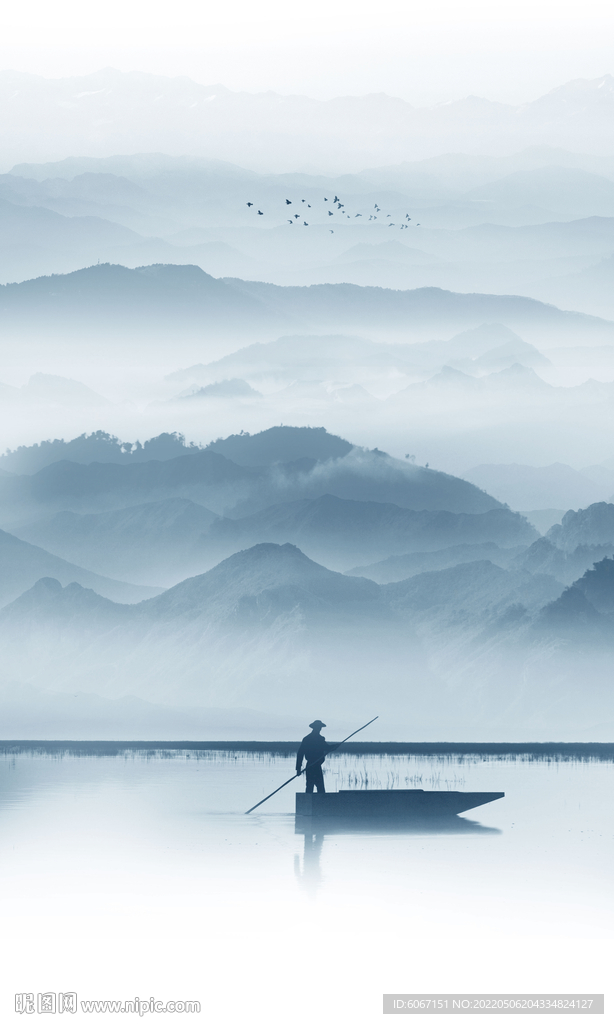 意境山水画