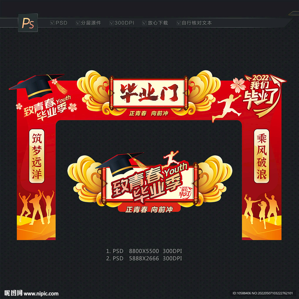 毕业门