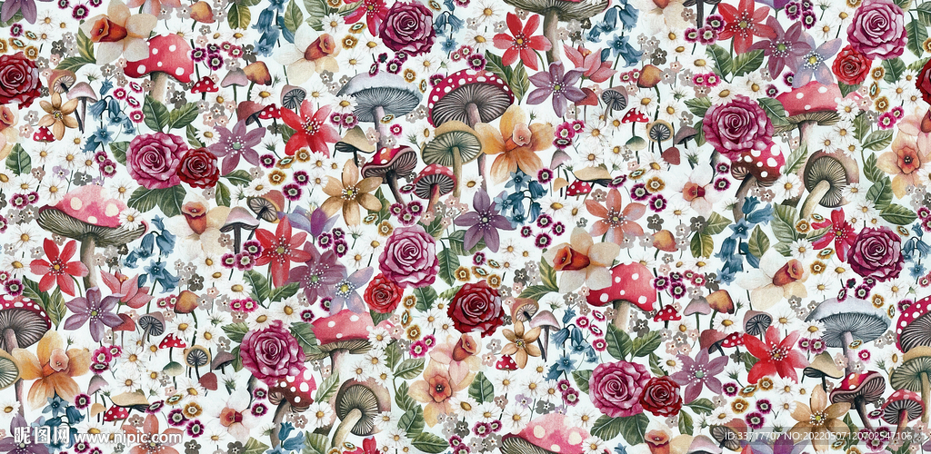 大牌  蘑菇 卡通