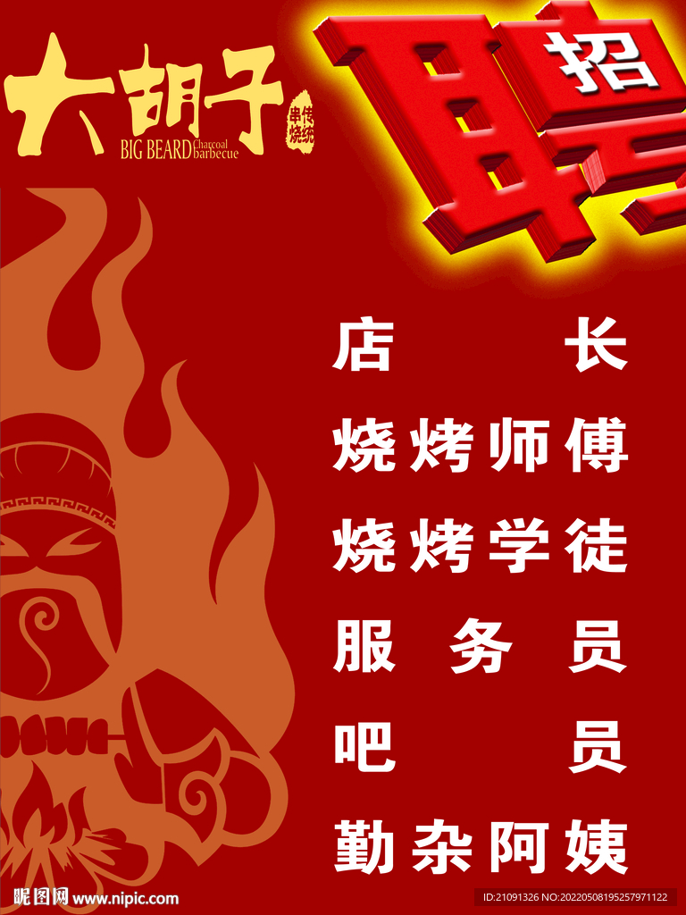 大胡子招聘