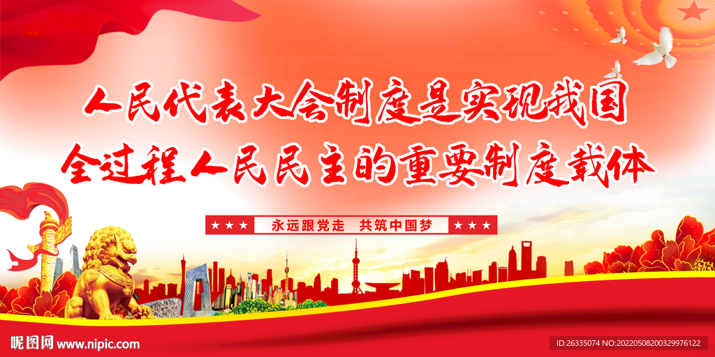 人大展板