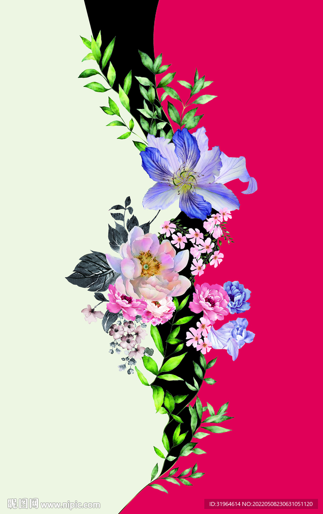 定位花