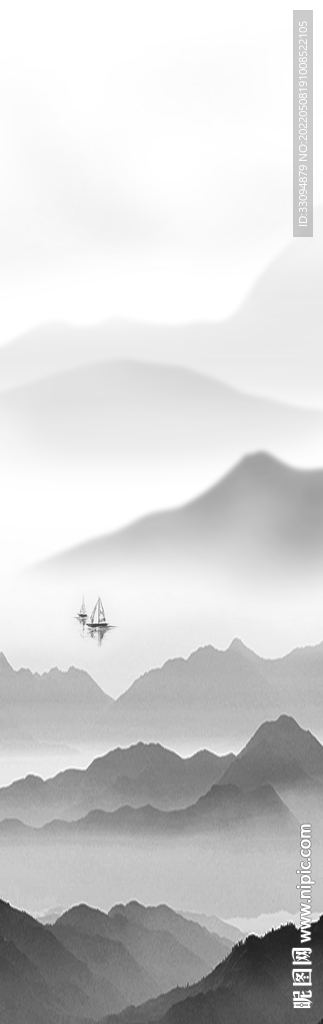 高清山水打印图