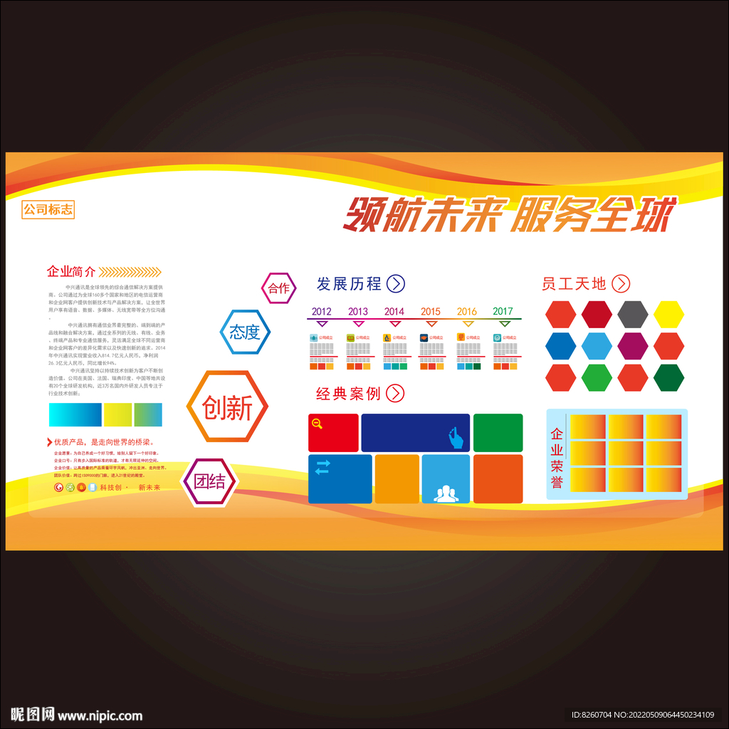 企业展板  