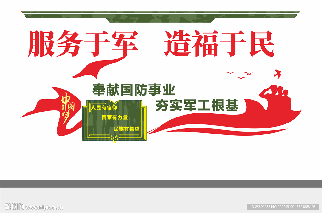 服务于军 造福于民