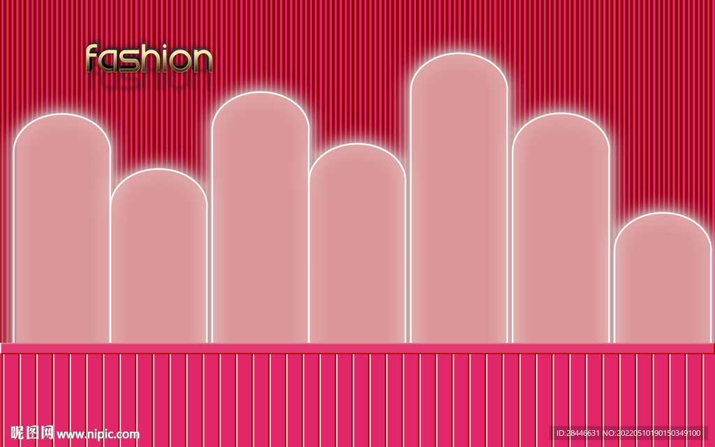 直播网红背景墙