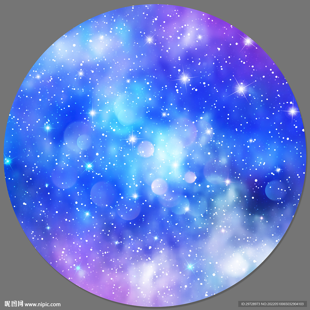 圆形星空吊顶