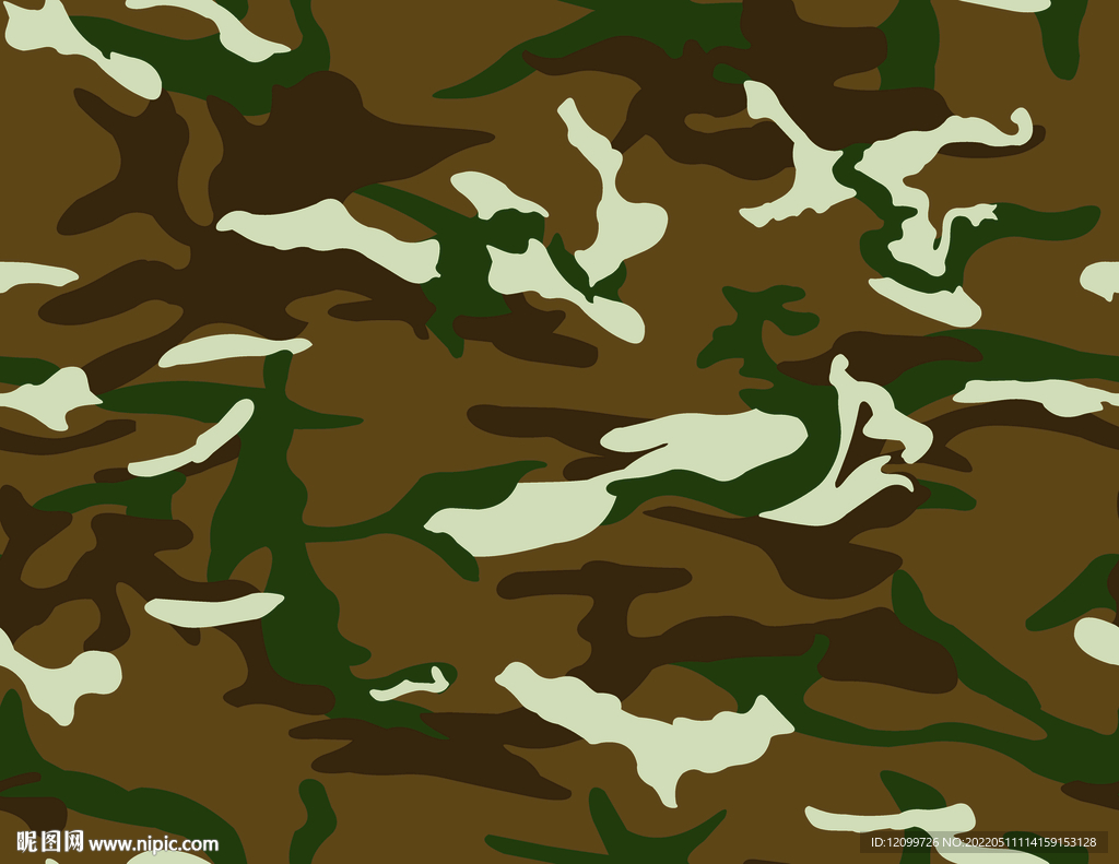 大牌迷彩数码印花