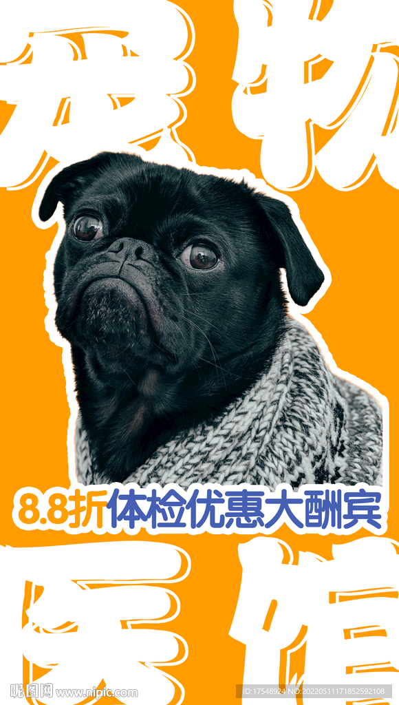 宠物医院海报