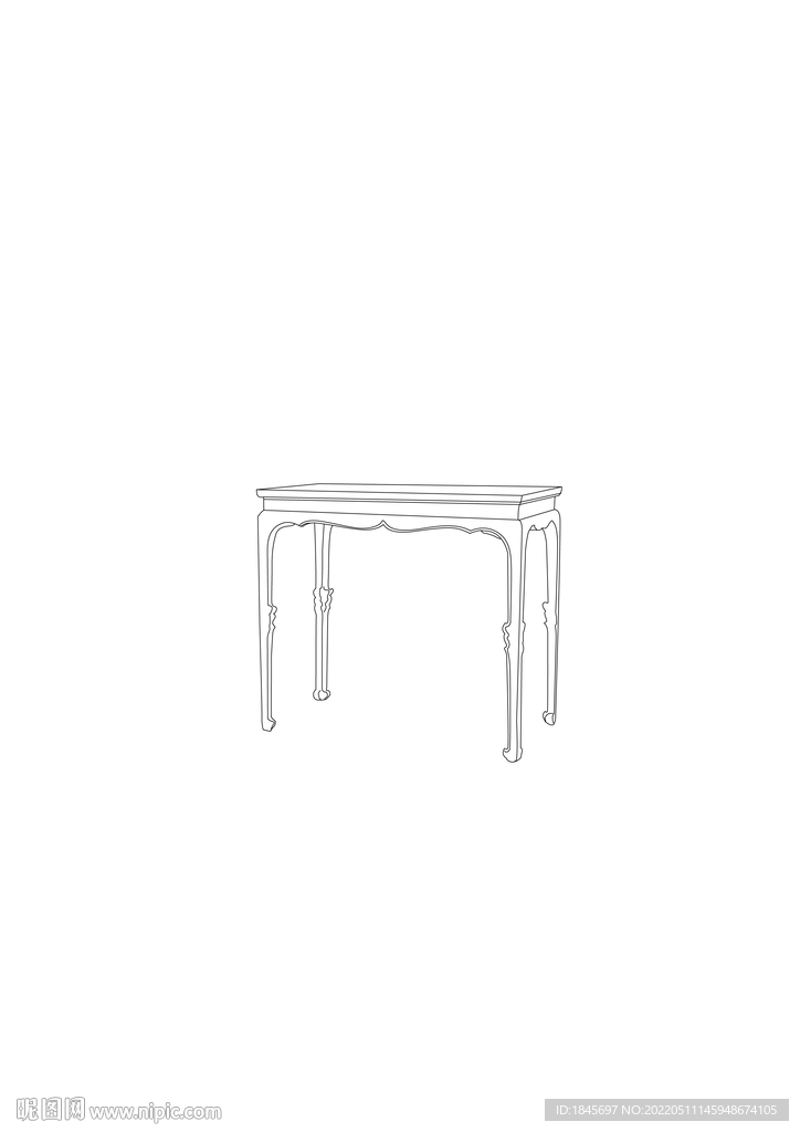 晚明苏州微作小型黄花梨膏束腰琴