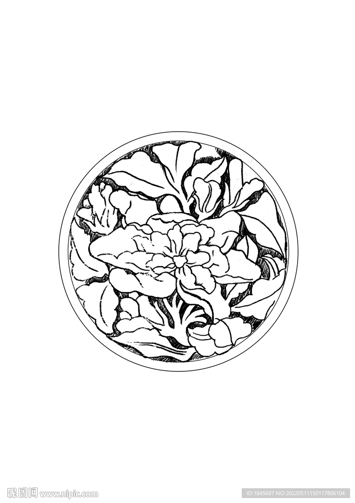张成造剔红栀子花纹漆盒