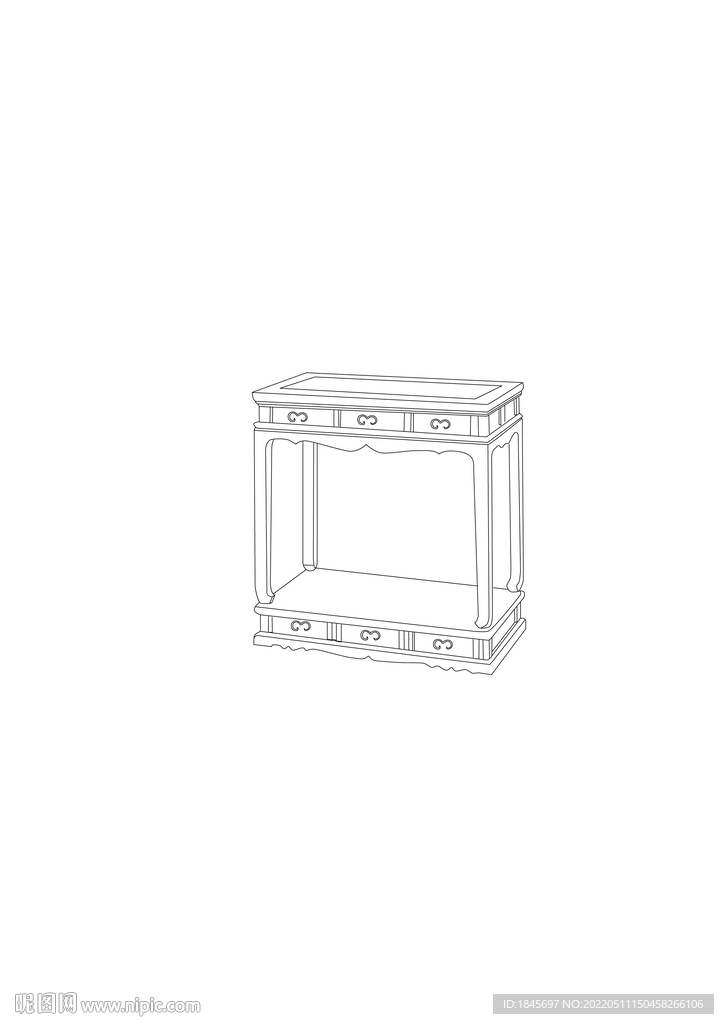 攻玉山房藏明式黄花犁家具
