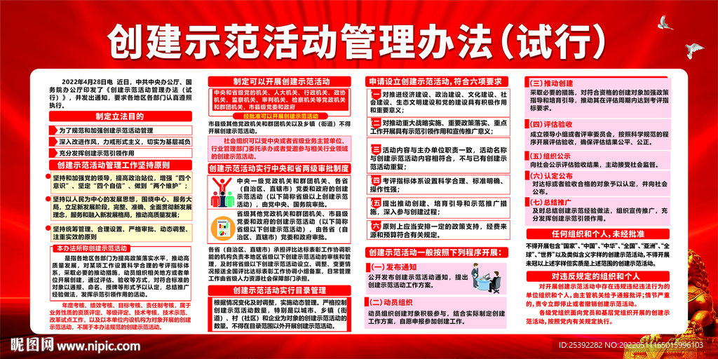 创建示范活动管理办法