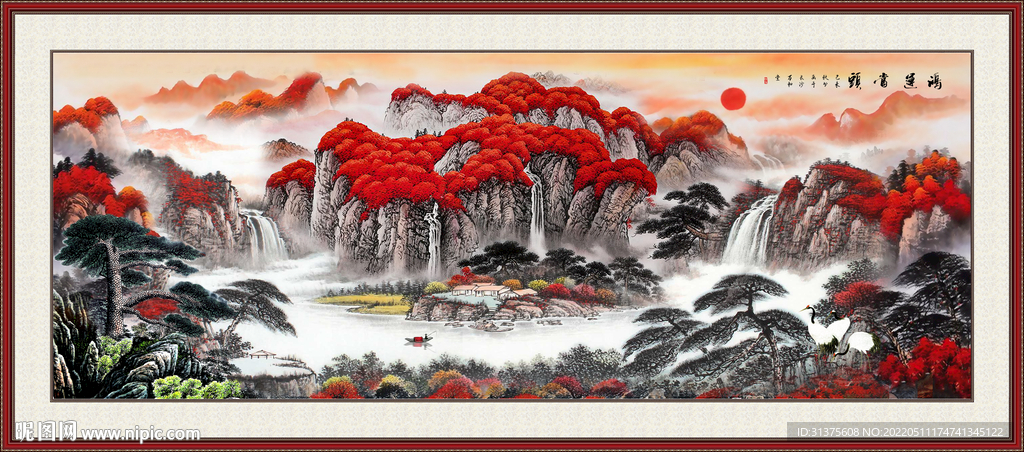 五岳独尊泰山日出