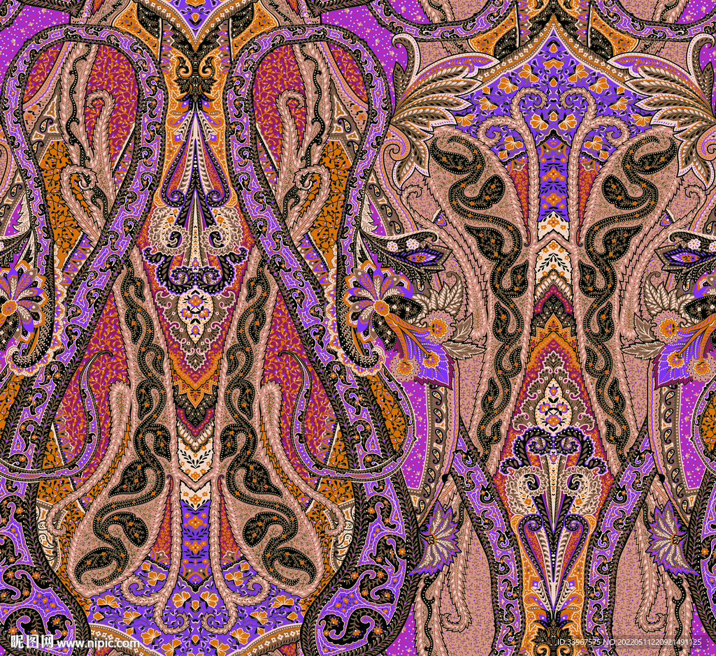 波斯米亚风 琵琶花 腰果花  