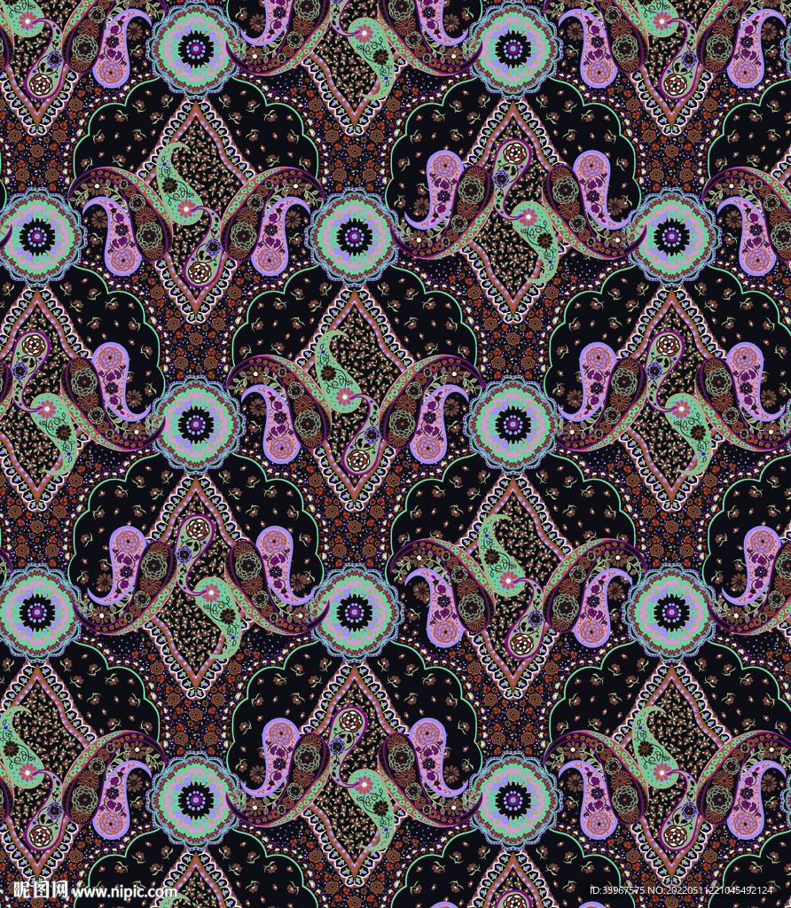 波斯米亚风 琵琶花 腰果花  