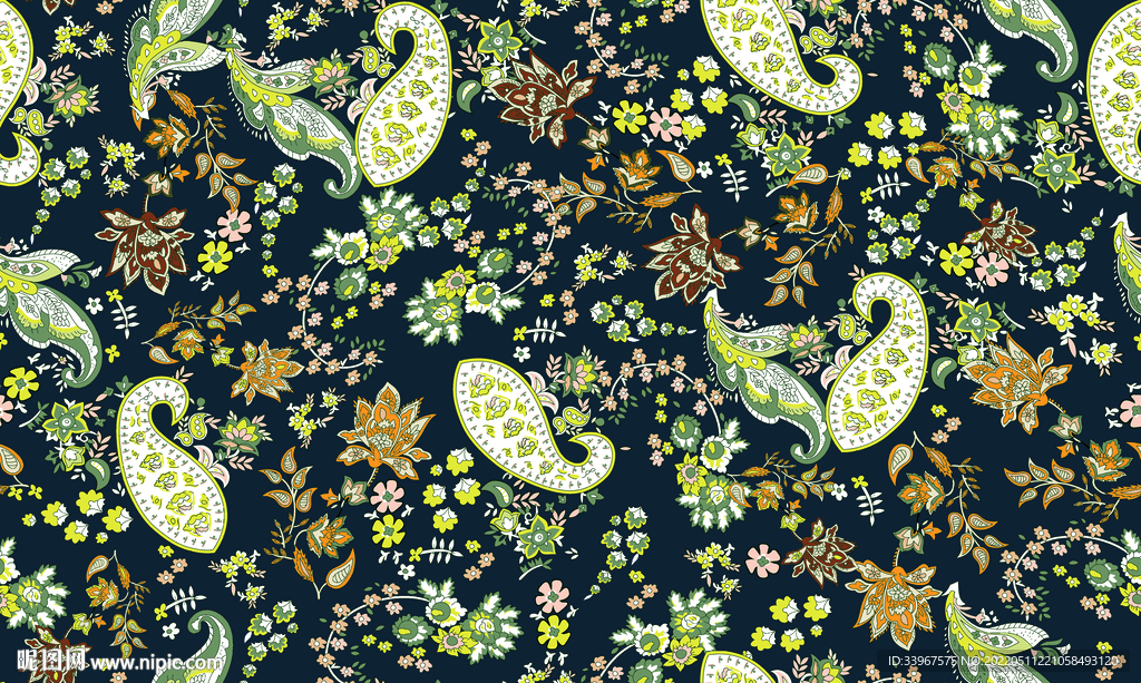 波斯米亚风 琵琶花 腰果花  