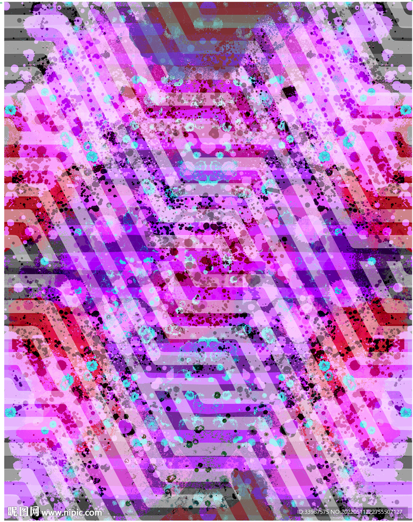 几何 云纹 