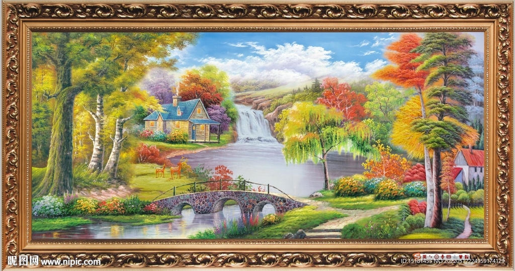 油画风景