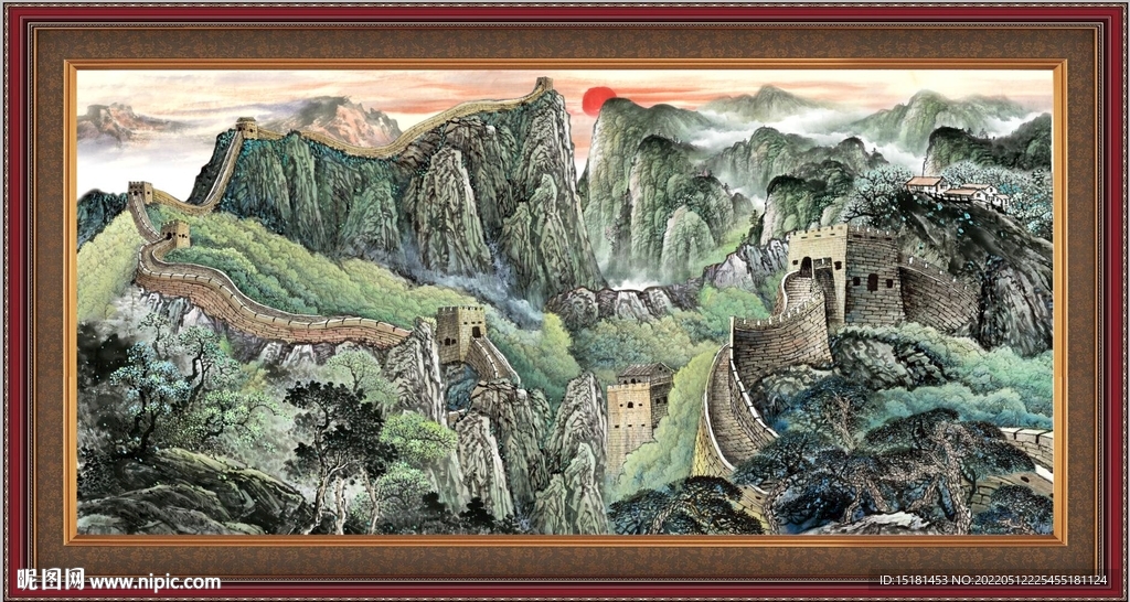 国画长城 