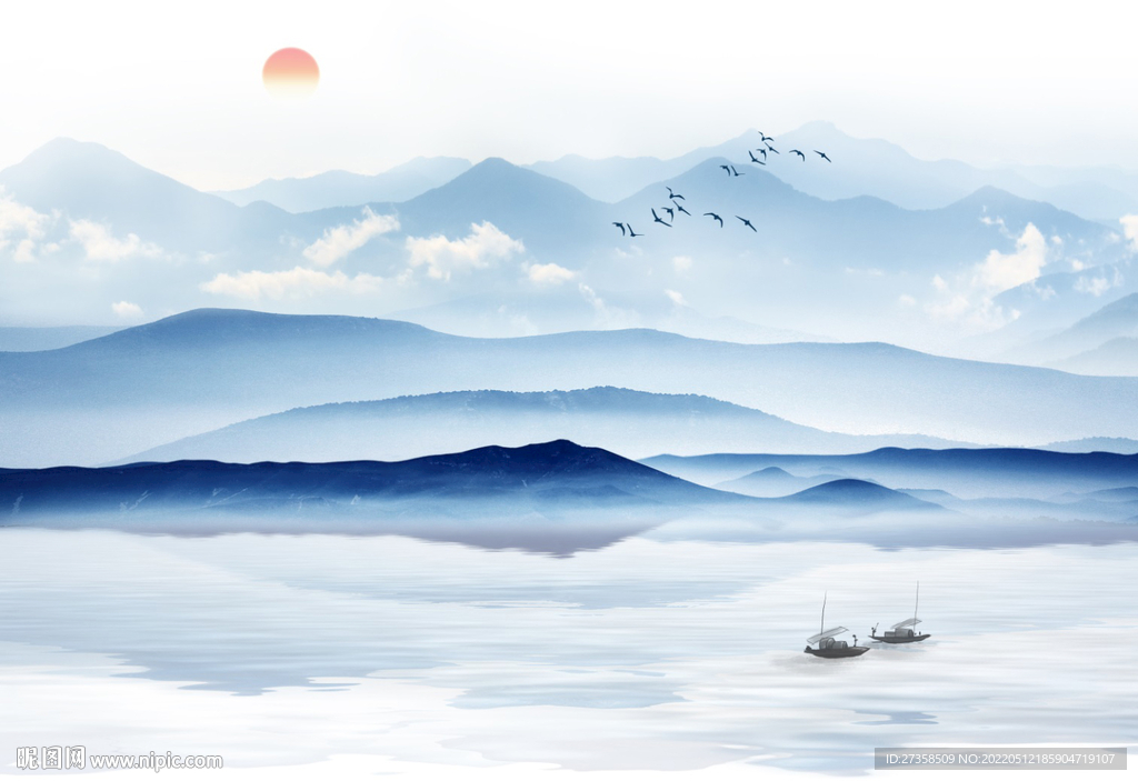 水墨山水