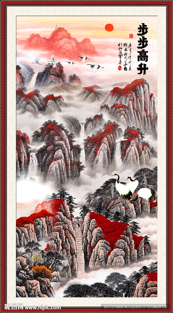 五岳独尊泰山日出