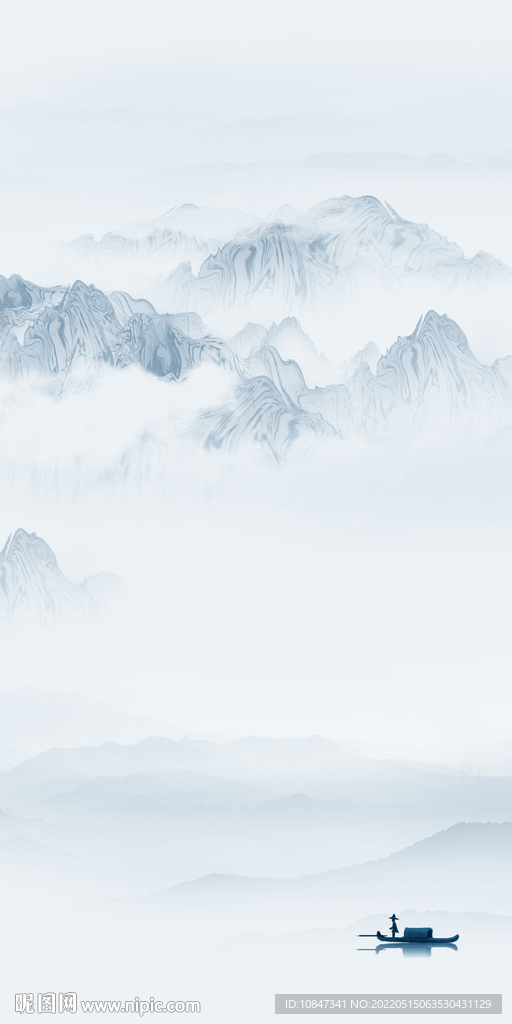 人气 高端玄关墙画 TIF分层
