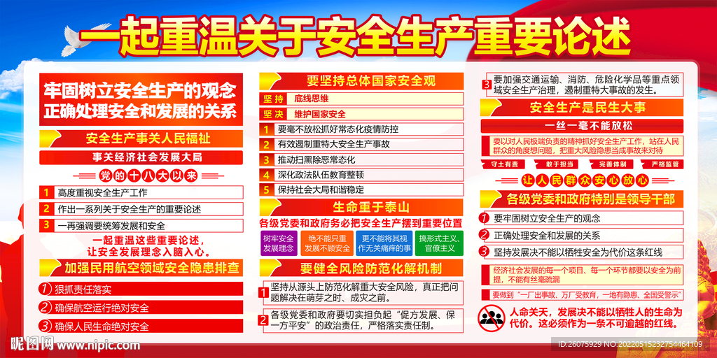 重温关于安全生产重要论述