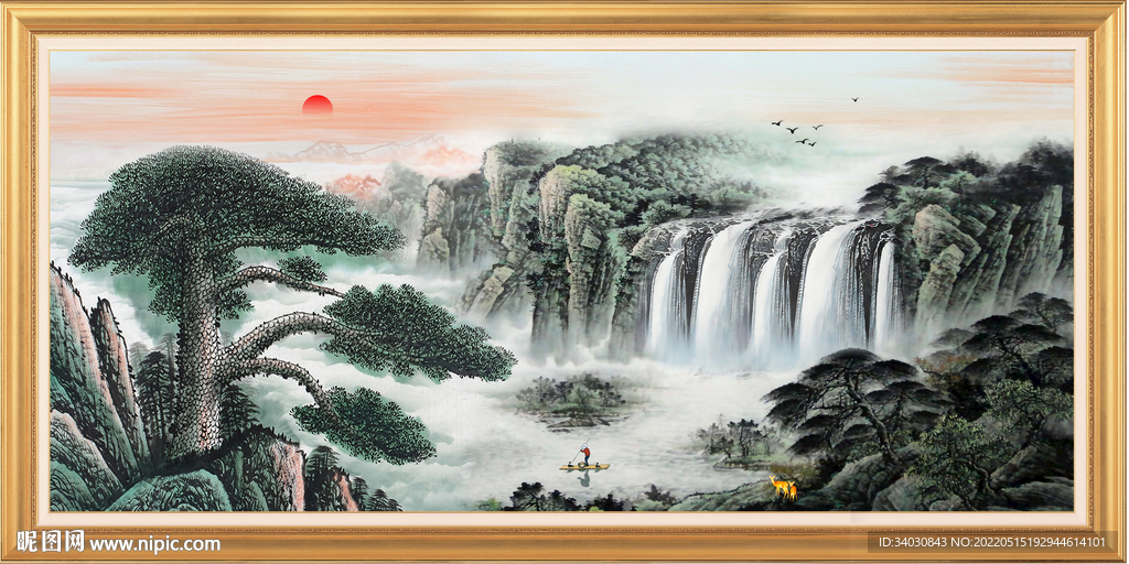 国画山水